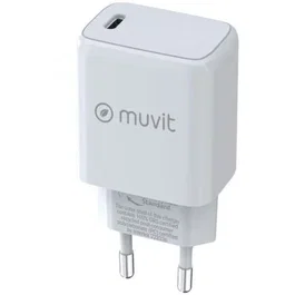 Muvit Cargador de pared For Change 30W con 1 puerto USB-C - MCACC0014